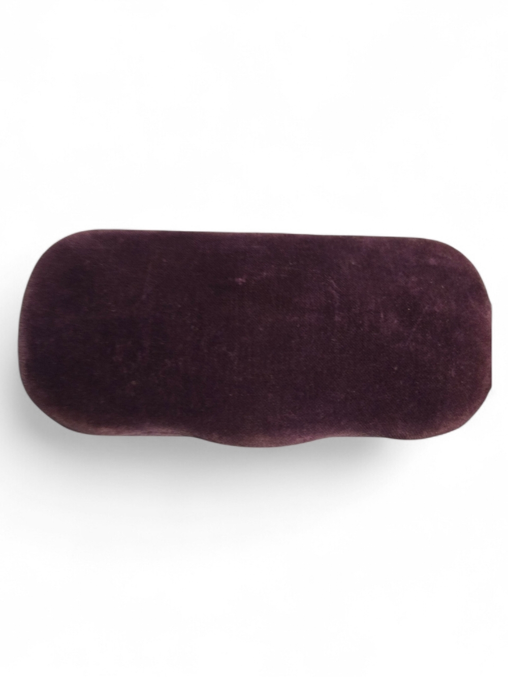 Gucci Velvet Eyeglass Case — Rich Plum